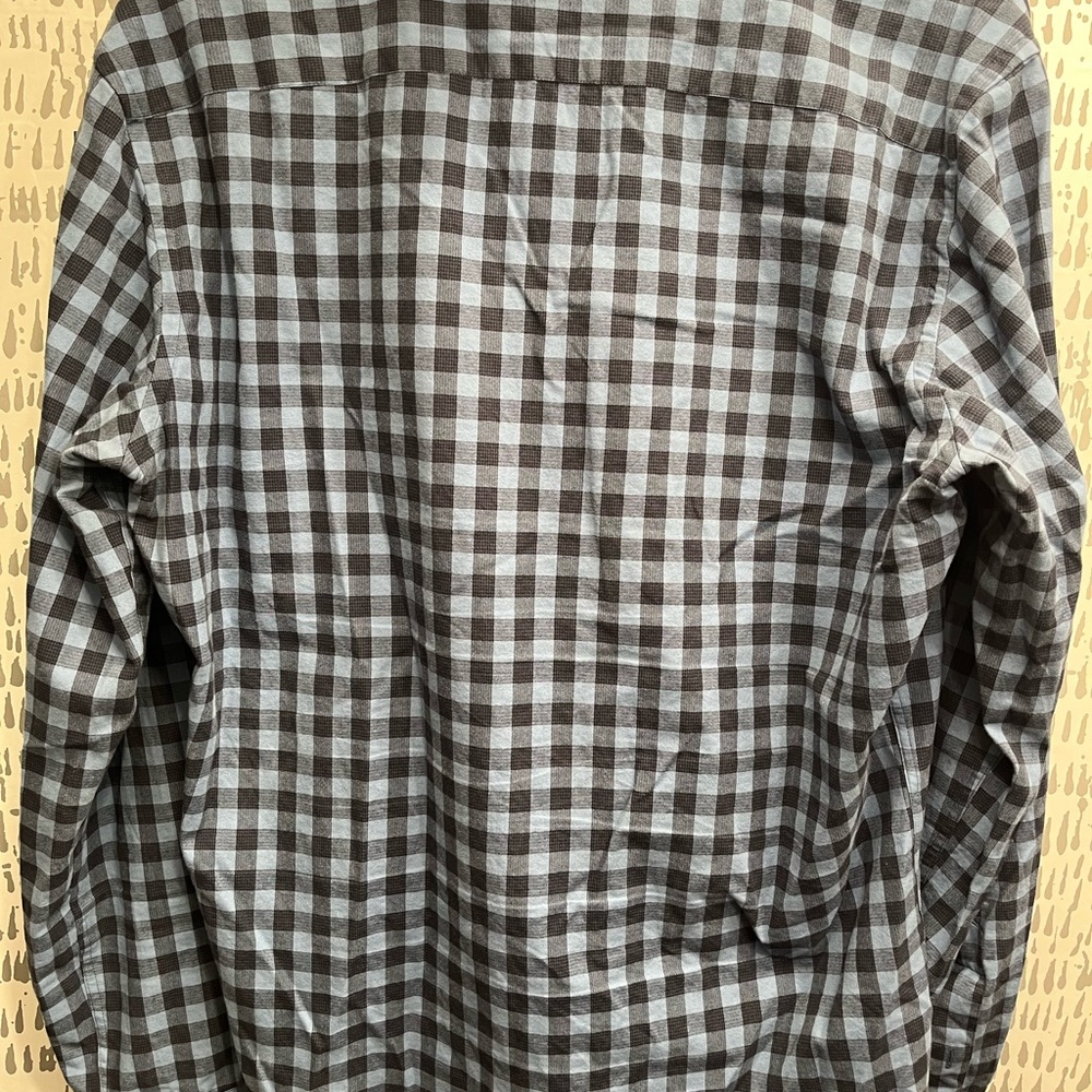 Ledbury blue/navy gingham shirt - Picture 3 of 3